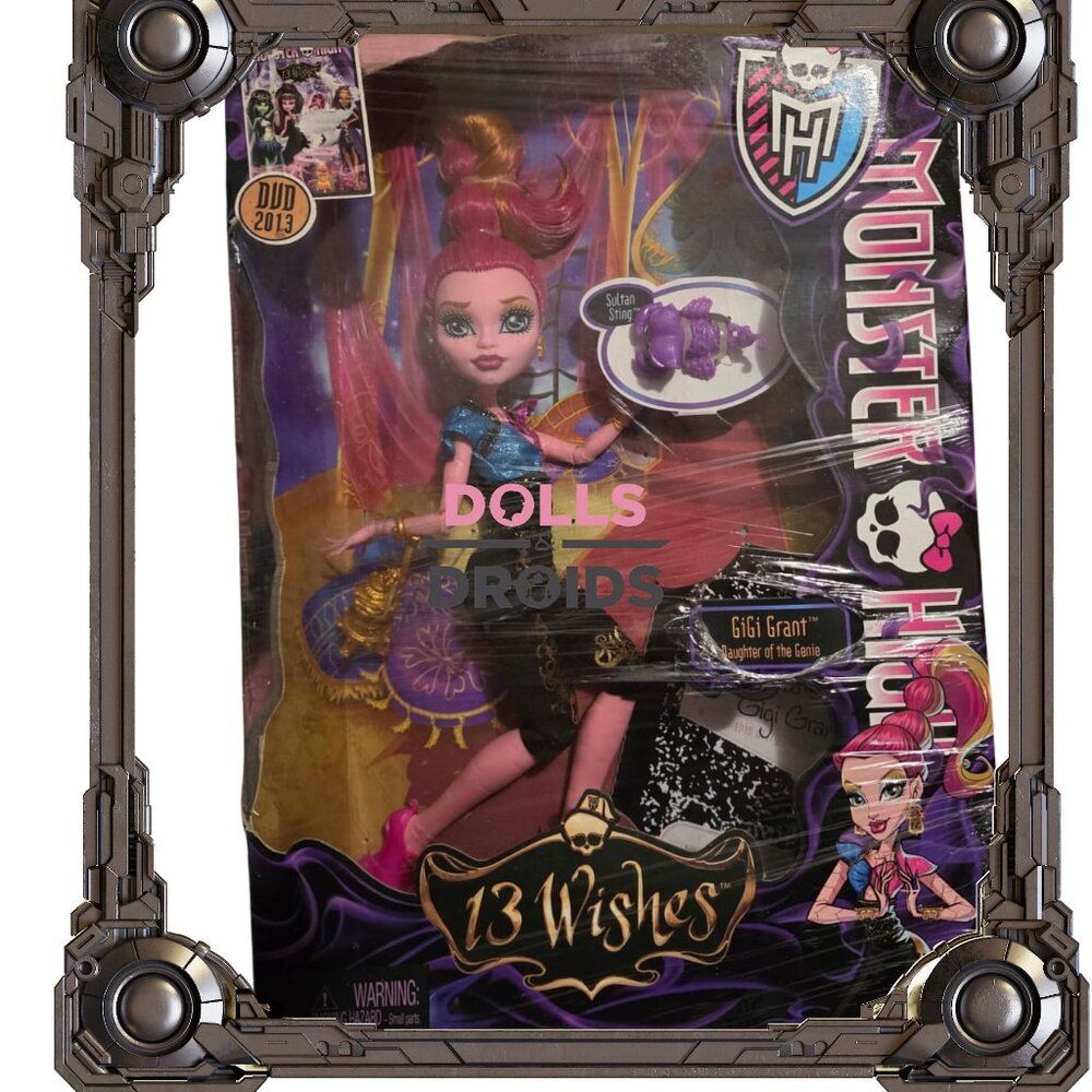 Mattel Monster High Gigi Grant Doll 13 Wishes Series